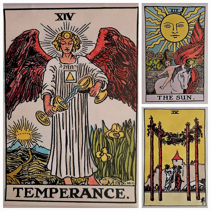 Telas / Quadros Cartas de Tarot