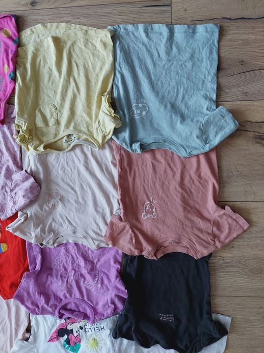 Mega paka koszulka z krótkim rękawem na lato dla dziewczynki różne mar