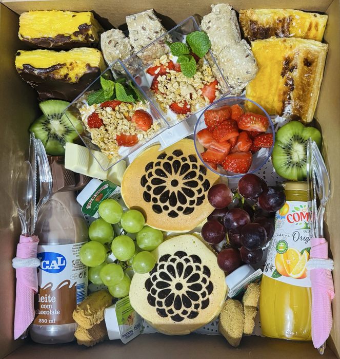 Box pequeno almoco dia da mulher