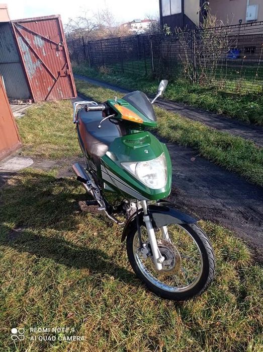 Sprzedam ZIP salmo 125cc 4t rok 2008 zarejestrowany na 50cc