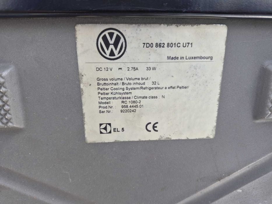 Lodówka samochodowa VW T4