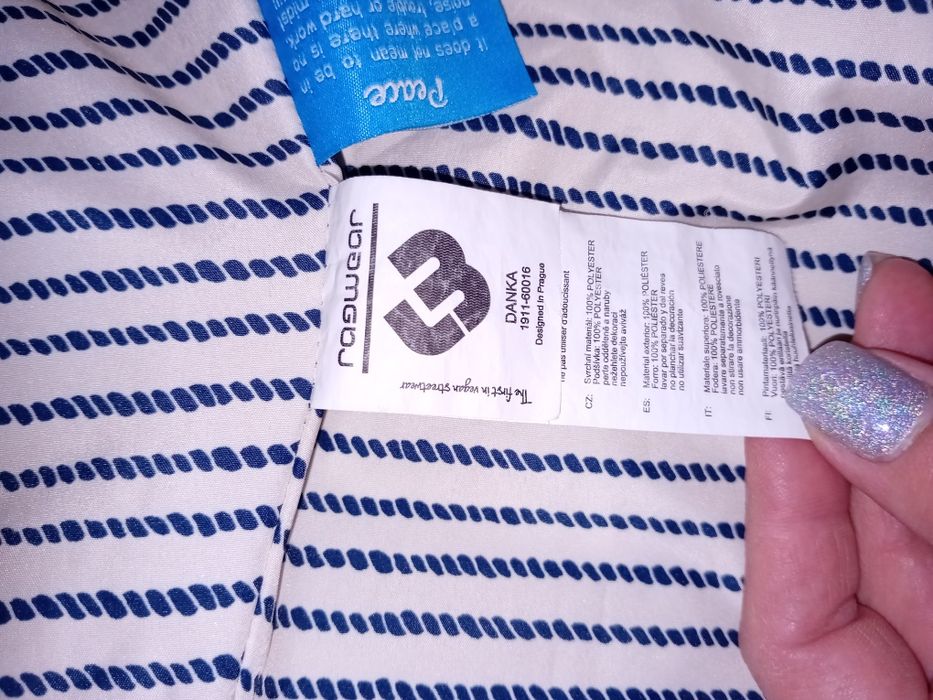 Kurtka damska przejściowa Ragwear nowa