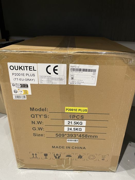 Зарядна станція Oukitel P2001E Plus 2400 вт