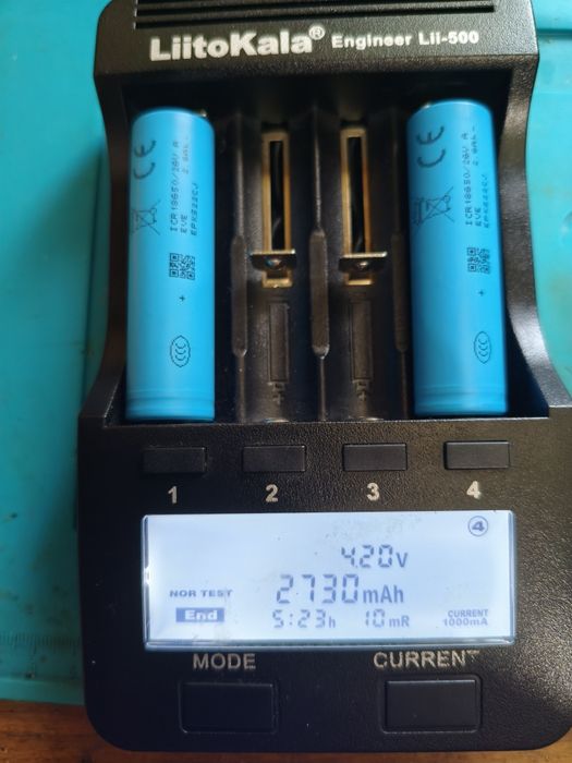 EVE ICR18650-26VA 15мОм 2700mA високострумові.