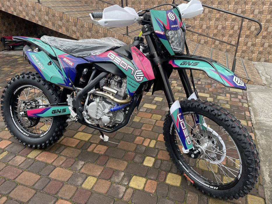 Акція доставка 0 грн, мотоцикл Geon Dakar GNS 300 4v 2025