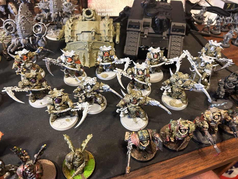 Sprzedam dużą armię Death Guard Warhammer 40000