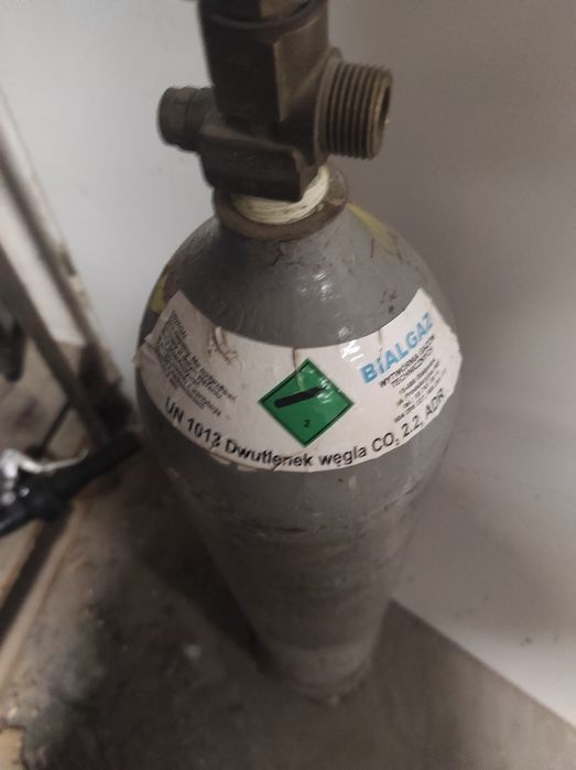 Butla syfon 80 cm CO2 pusta