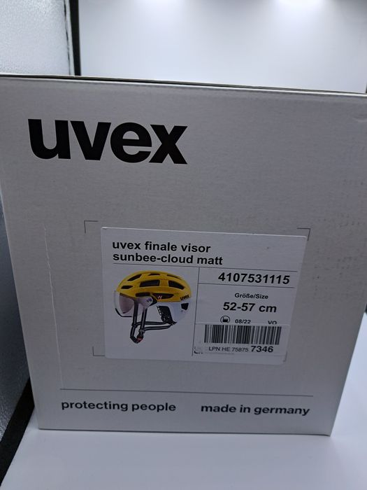 Kask rowerowy Uvex Finale Visor r. 52-57