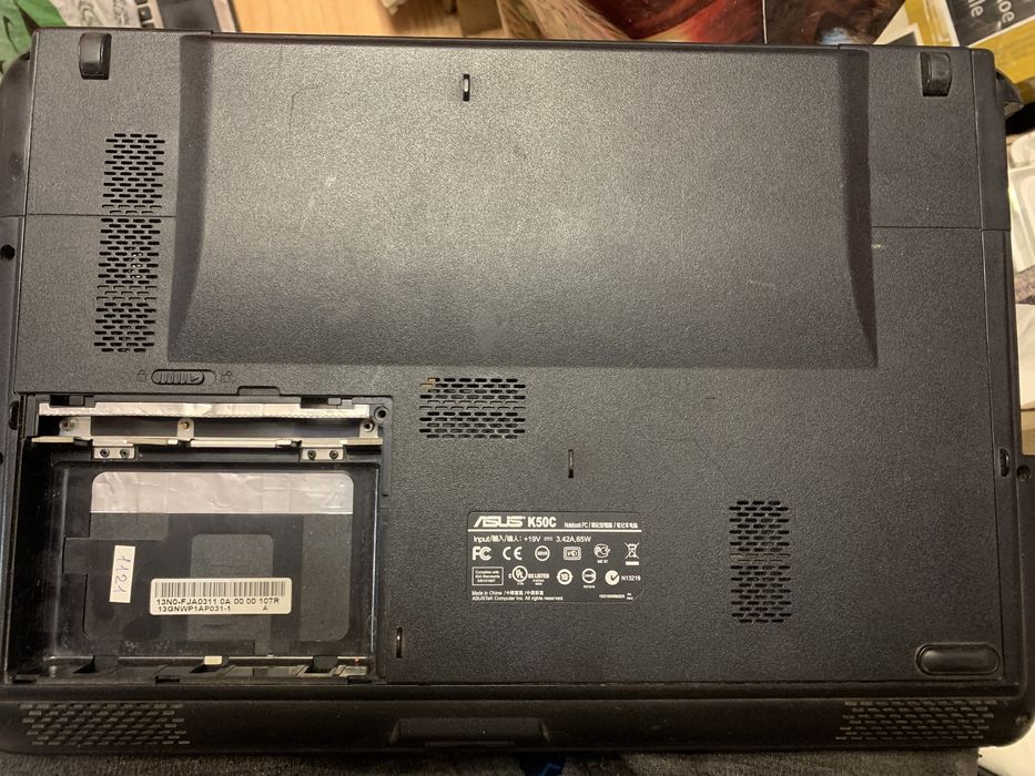 Поддон корпус топкейс Asus K50c сервисная крышка K50IJ