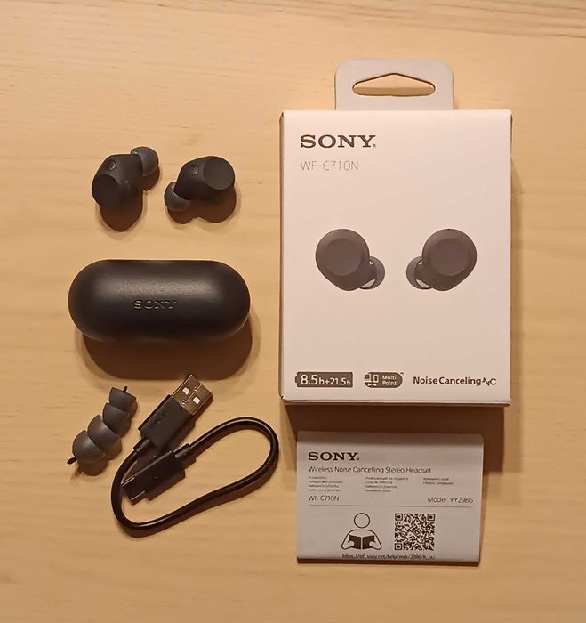 Наушники Sony WF-C710N Black (новые): 3 350 грн. - Навушники