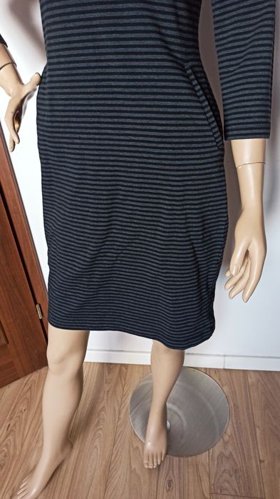 Sg Sukienka damska 36 , 38 , M  , bawełniana sukienka  z długim rękawe