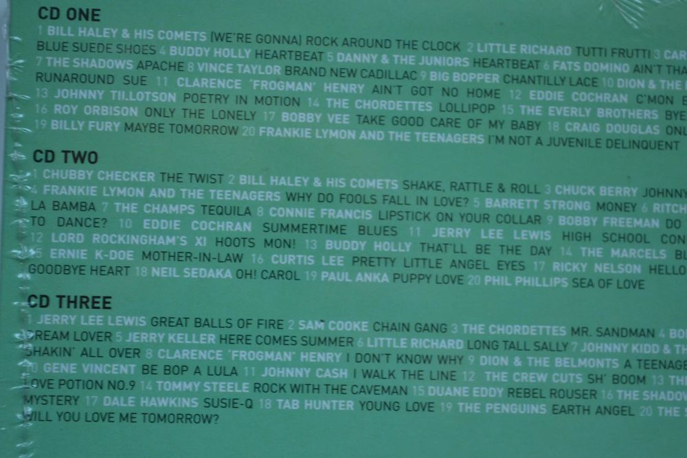 Rock'n'Roll  Jukebox 3 CD Nowy w folii