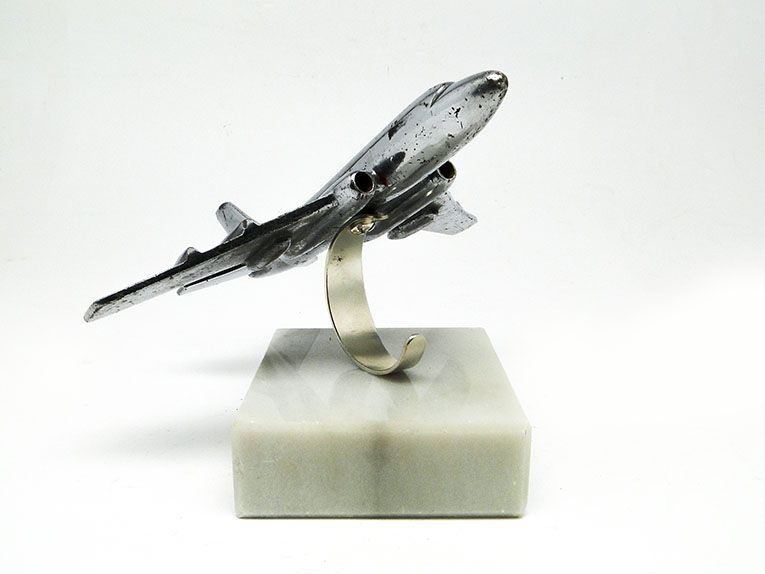 F7B Postument na biurko ART DECO samolot