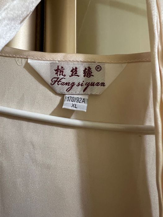 Халатик з натурального шовку