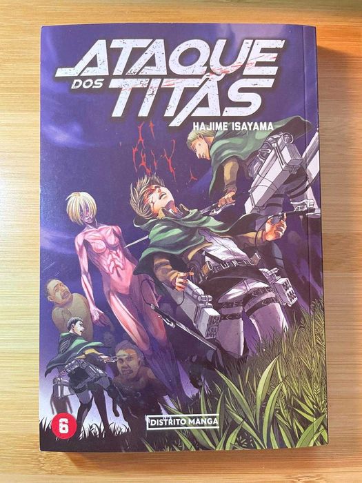 Mangá - Ataque dos Titãs