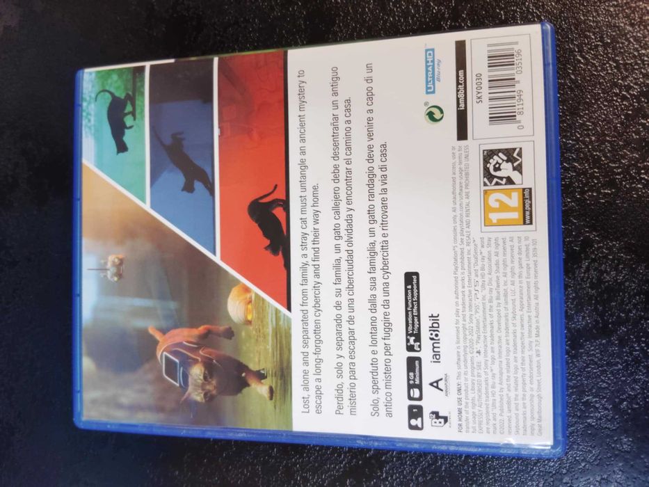 Stray PS5 Polskie napisy w grze