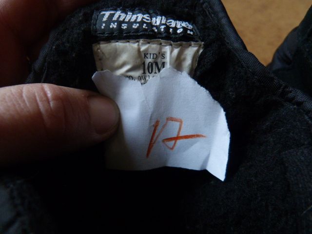 Ботинки термо зима Thinsulate ст.17