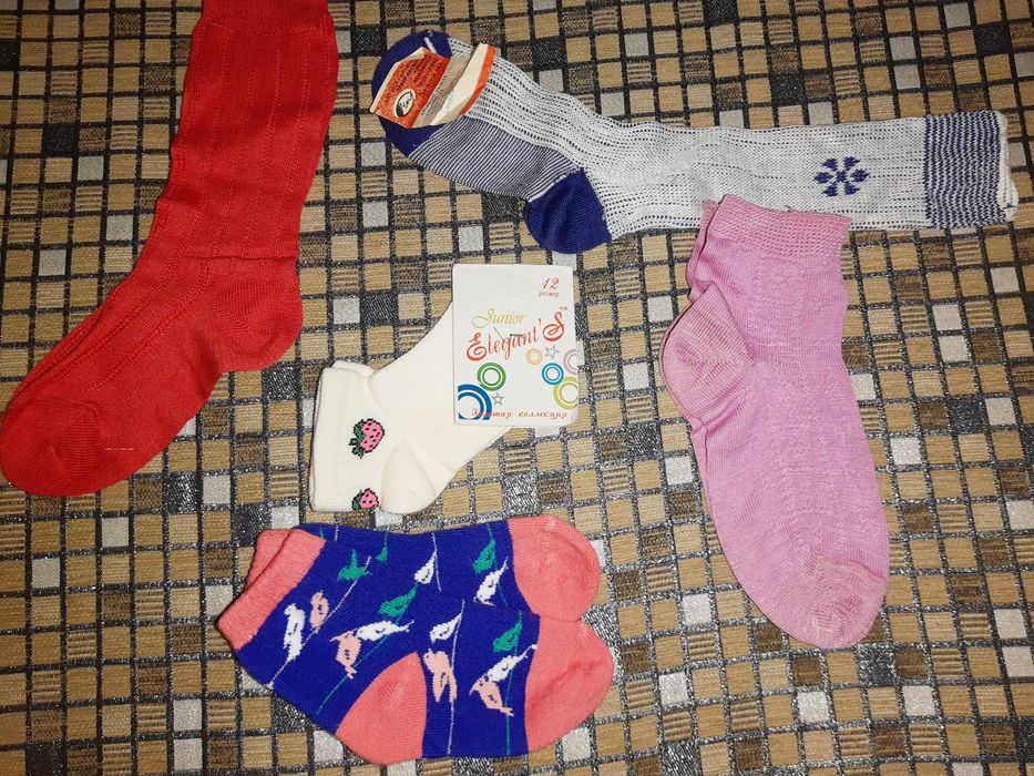 Носки, чуни детские. НОВЫЕ.