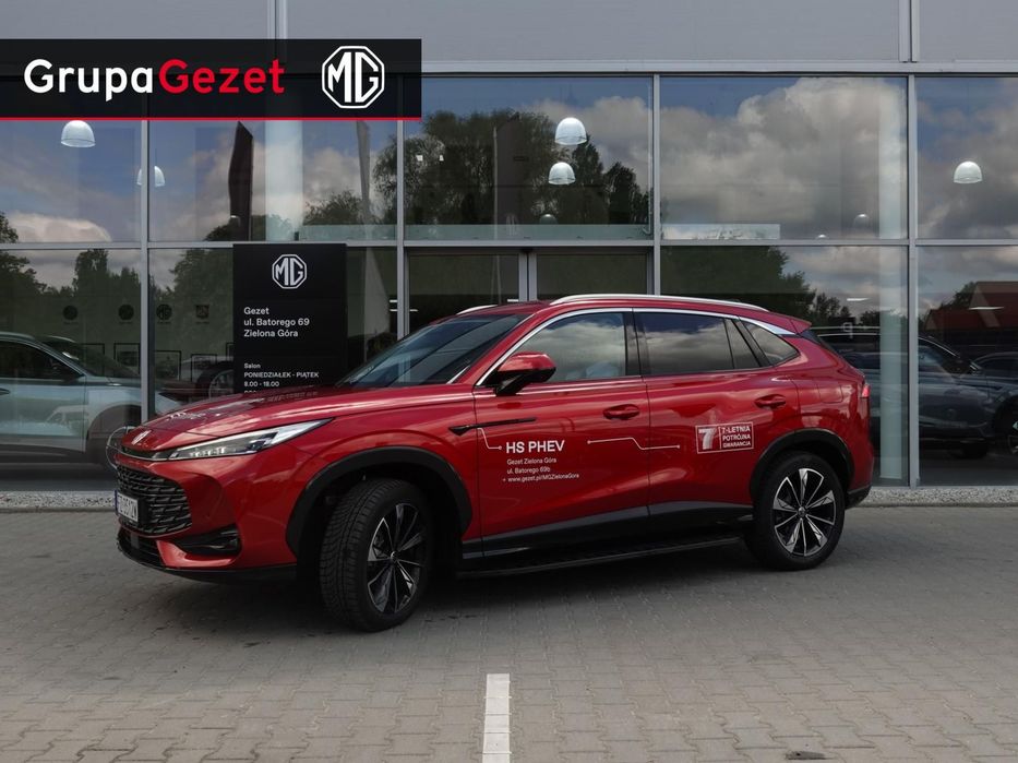 MG HS 1.5T PHEV 272KM EXCLUSIVE Diamond Red