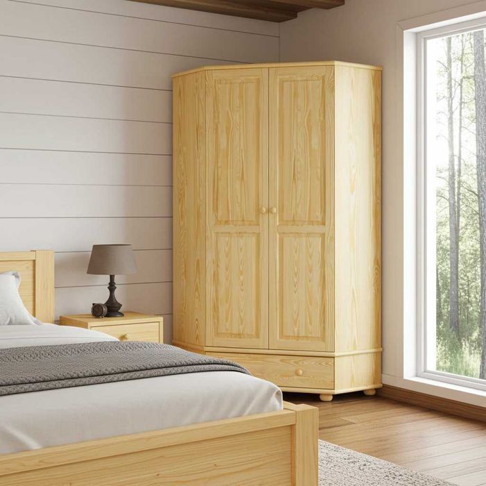 SZAFA sosnowa narożna 180 PRODUCENT