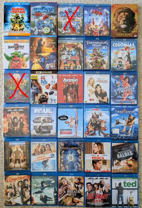Blu-rays de Coleção – Títulos Raros (ver 8 fotos)