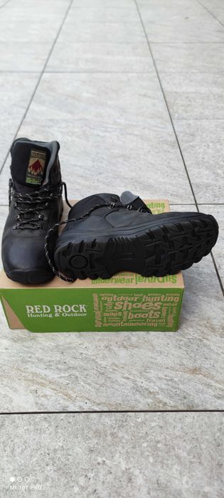 Bardzo Lekko UŻYWANE BUTY TREKKINGOWE Red Rock SKÓRA rozmiar 43, czarne w bardzo dobrym stanie.