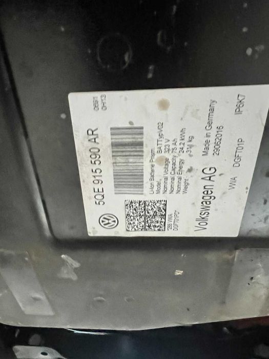 E Golf батарея 24 kW 36kW