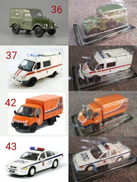 1/43 DeAgostini Автомобиль на службе
