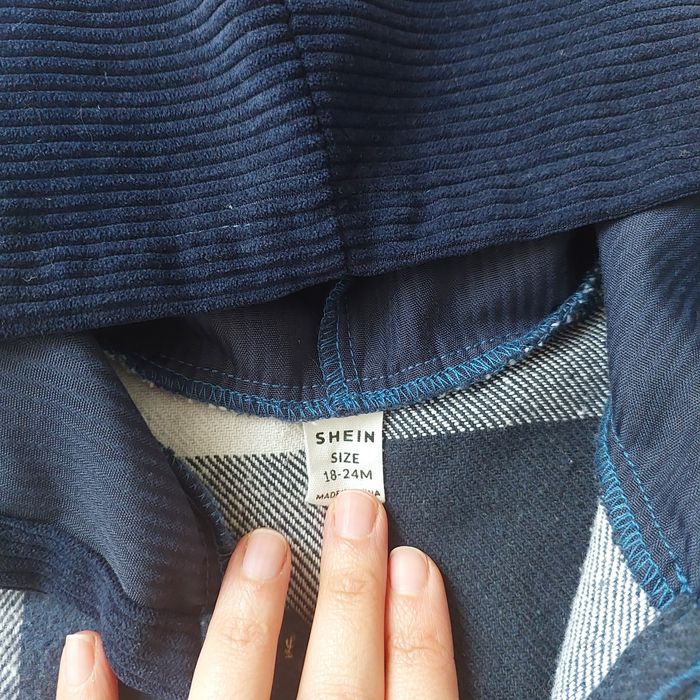 Дитяча сорочка бренду SHEIN 18-24 міся