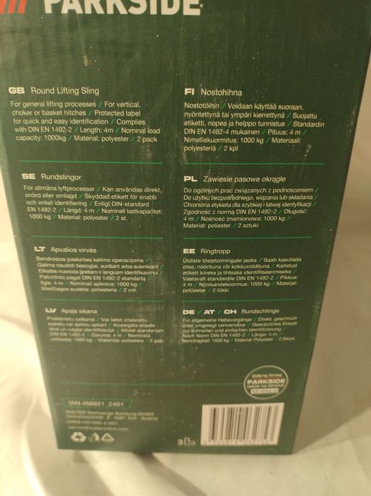 Pas Zawiesie Pasowe Okrągłe 1000km 4m