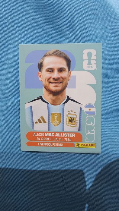 Mac Allister cromo
