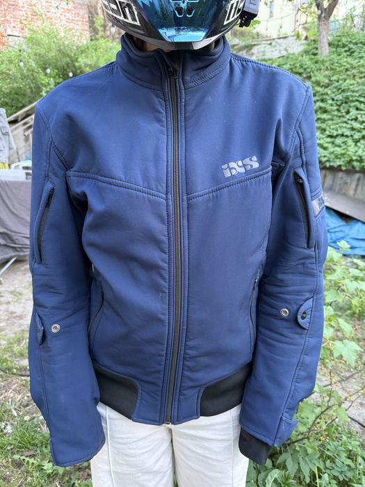 Мотокуртка iXS softshell, синя, жіноча/унісекс, вживана