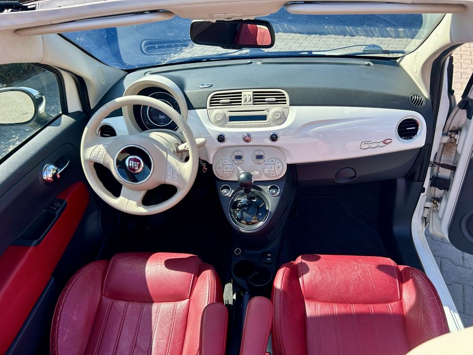 Sprzedam fiata 500 1,4 nezyna cabrio