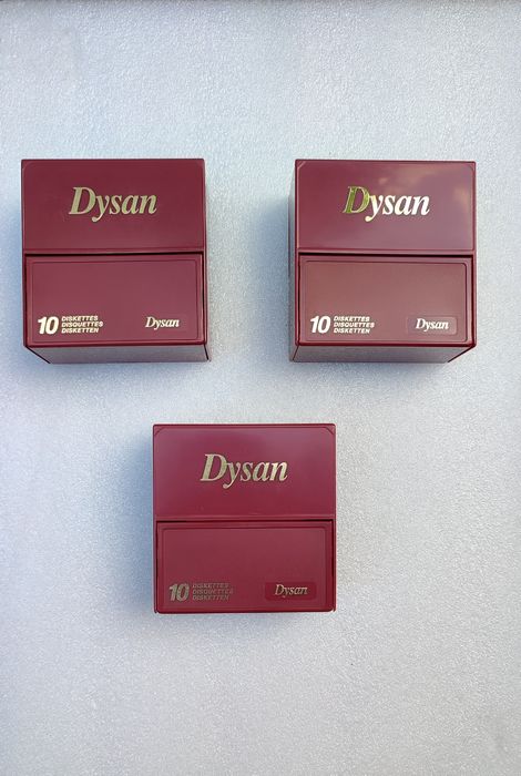 Pudełka na dyskietki Dysan
