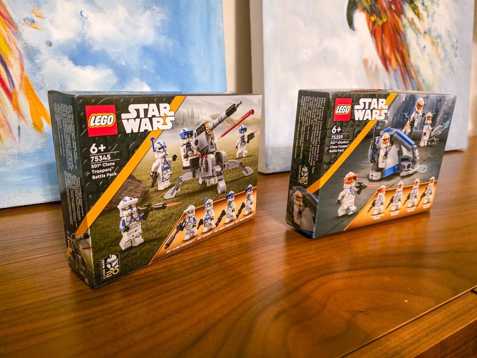Pack LEGO Star Wars Clones 75345 e 75359