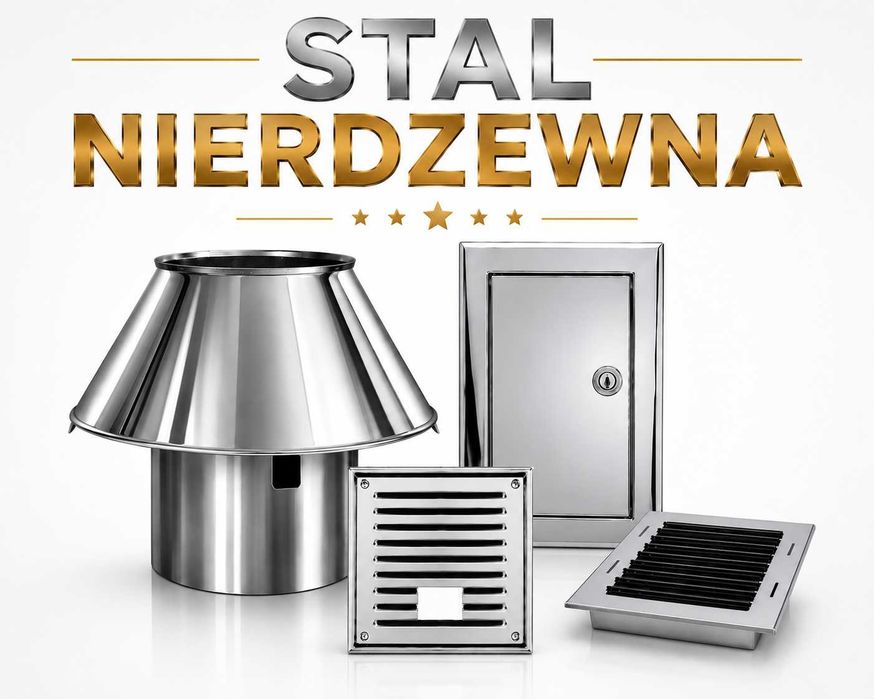 Komin systemowy ceramiczny - wysokość 8m Kw Fi 180/200 Uniwersal