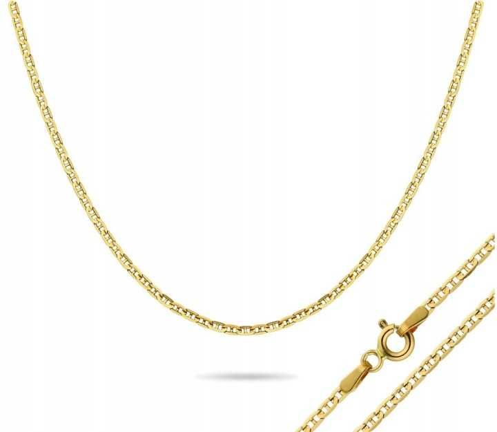 Złoty łańcuszek GUCCI klasyczny ZŁOTO p.585 40cm KUTY