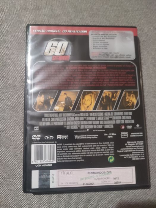 60 Segundos - Versão Realizador63823829723395121