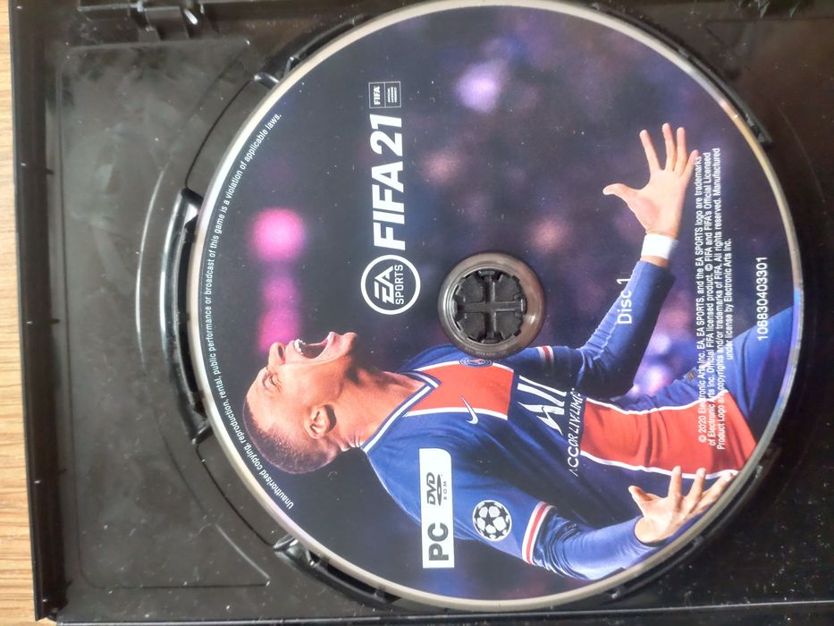 FIFA 21 PC, sześć płyt, PL