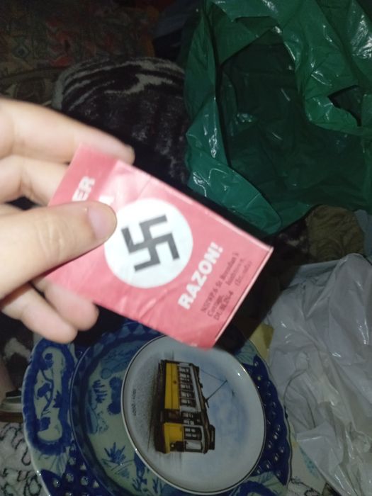 Folheto nazi mini
