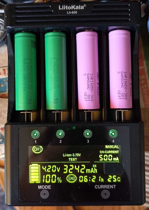 Нові акумулятори Sony Murata VTC6 3120mAh 18650 30A оригінал 2024рік