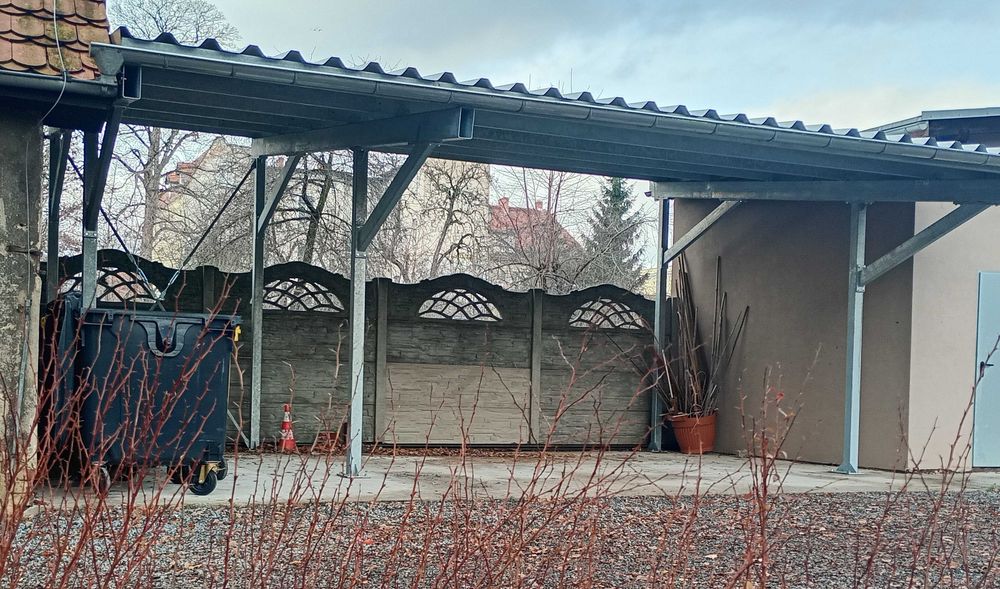 Zadaszenie stalowe, wiata, carport