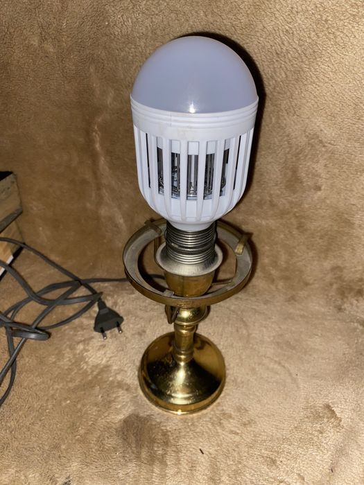 Złota lampa na owady #polecam!