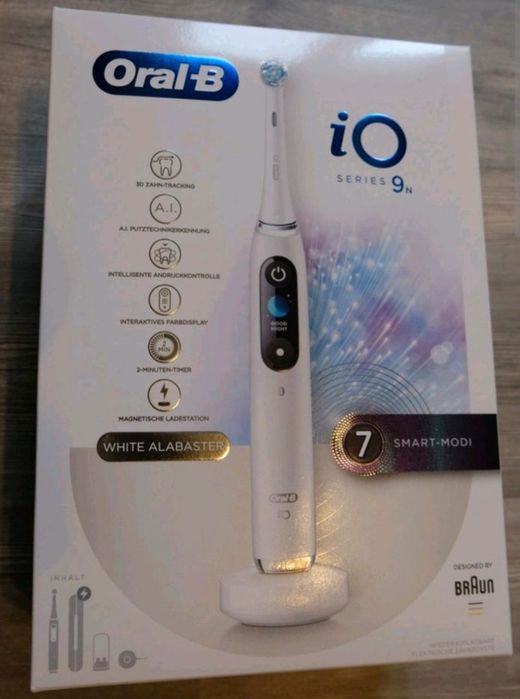 Nowa szczoteczka elektryczna io oral B seria 9