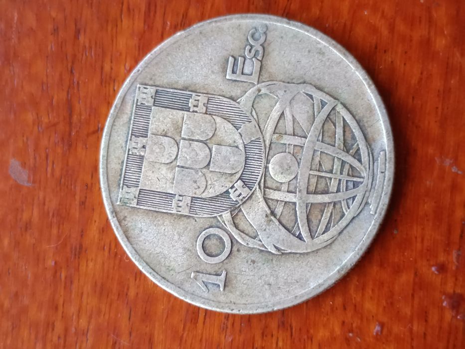 Moedas antigas Portugal