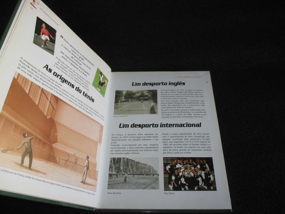 Livro O Ténis Isabelle Demongeot Bezault