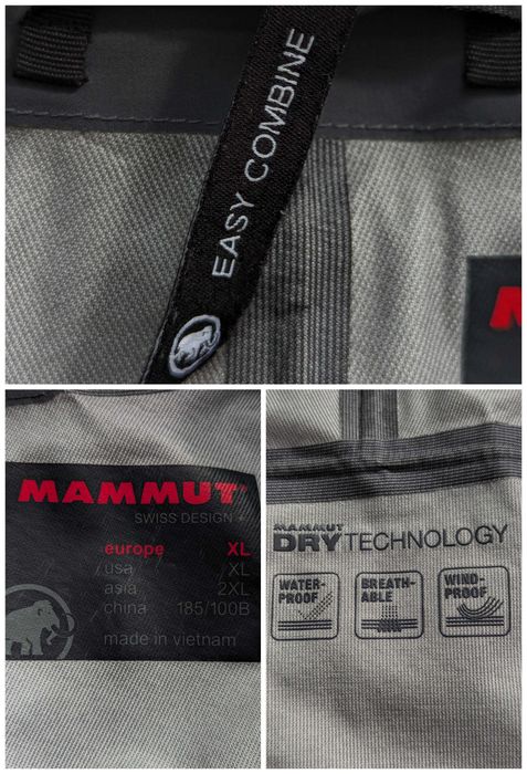 Нова оригінал Mammut Zinal 3в1 HS DRYtech Pro куртка