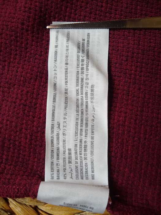 Męska młodzieżowa bluza z długim rękawem, 60% bawełna, Rozmiar S/M