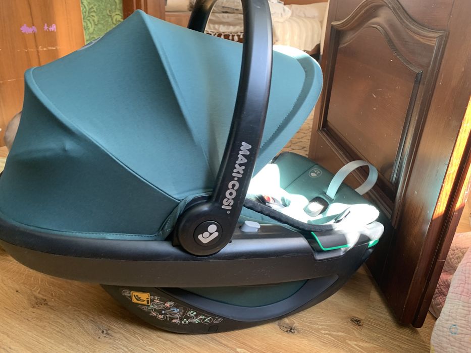 НАЙЛЕГШЕ авктокрісло з нуля Maxi cosi coral 360 автолюлька 0+