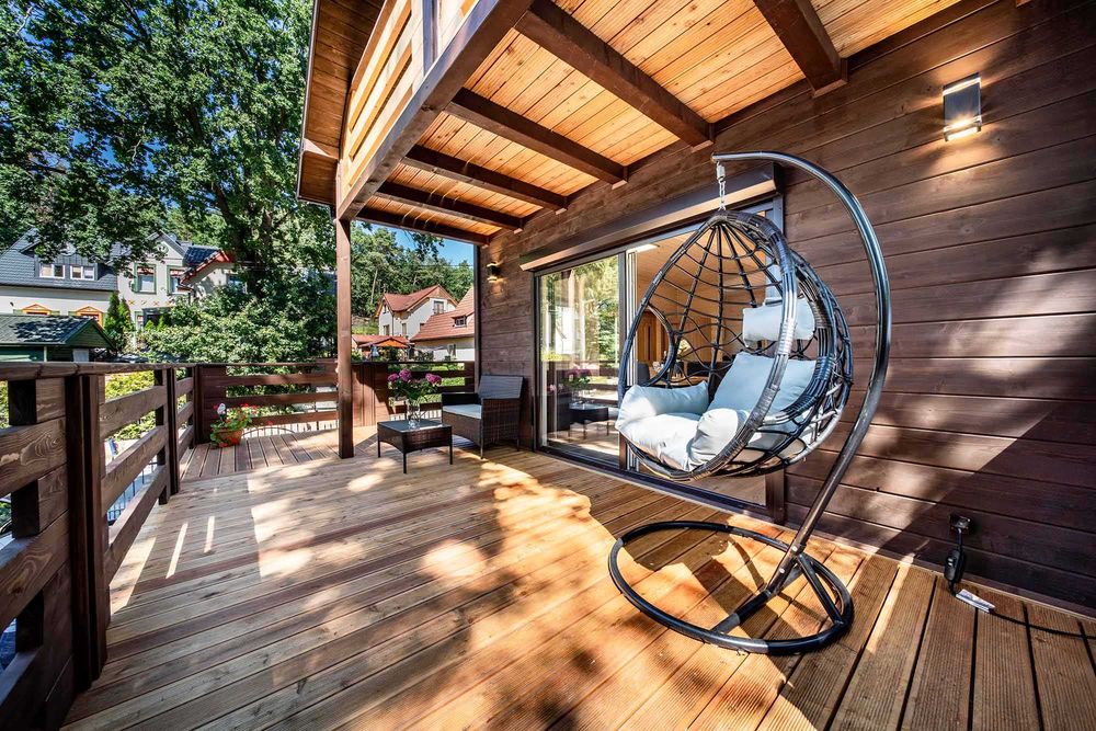 Domek nad morzem MIĘDZYZDROJE - sauna, jacuzzi, 800 m do plaży